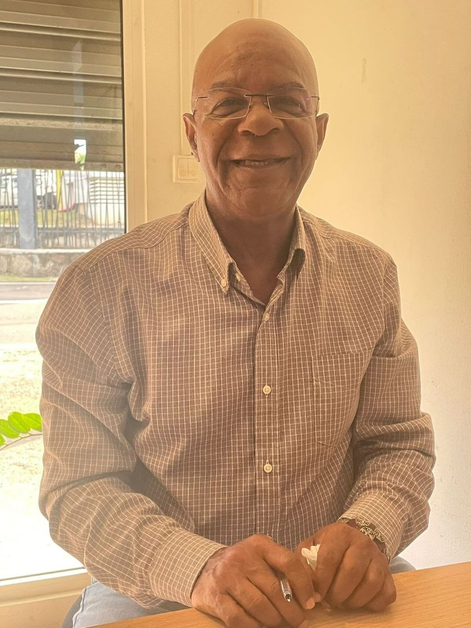 Portrait de Patrick LOUISY-LOUIS, Président de l'association A.L.CA