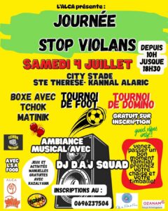 Inscription pour le tournoi de Dominos jusqu'au samedi 4 juillet 9h000